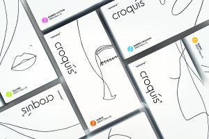 Tarik Benang Croquis untuk kecantikan